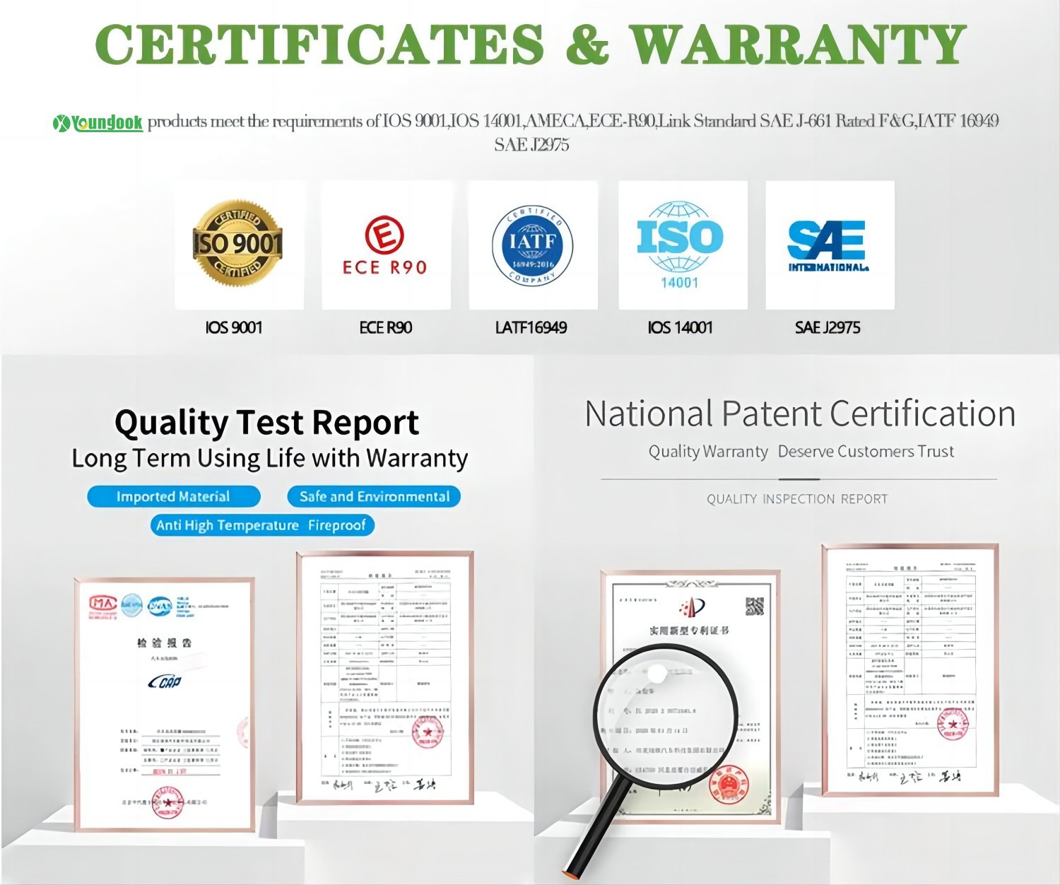 product-1-1 b type wiper blades certificate1