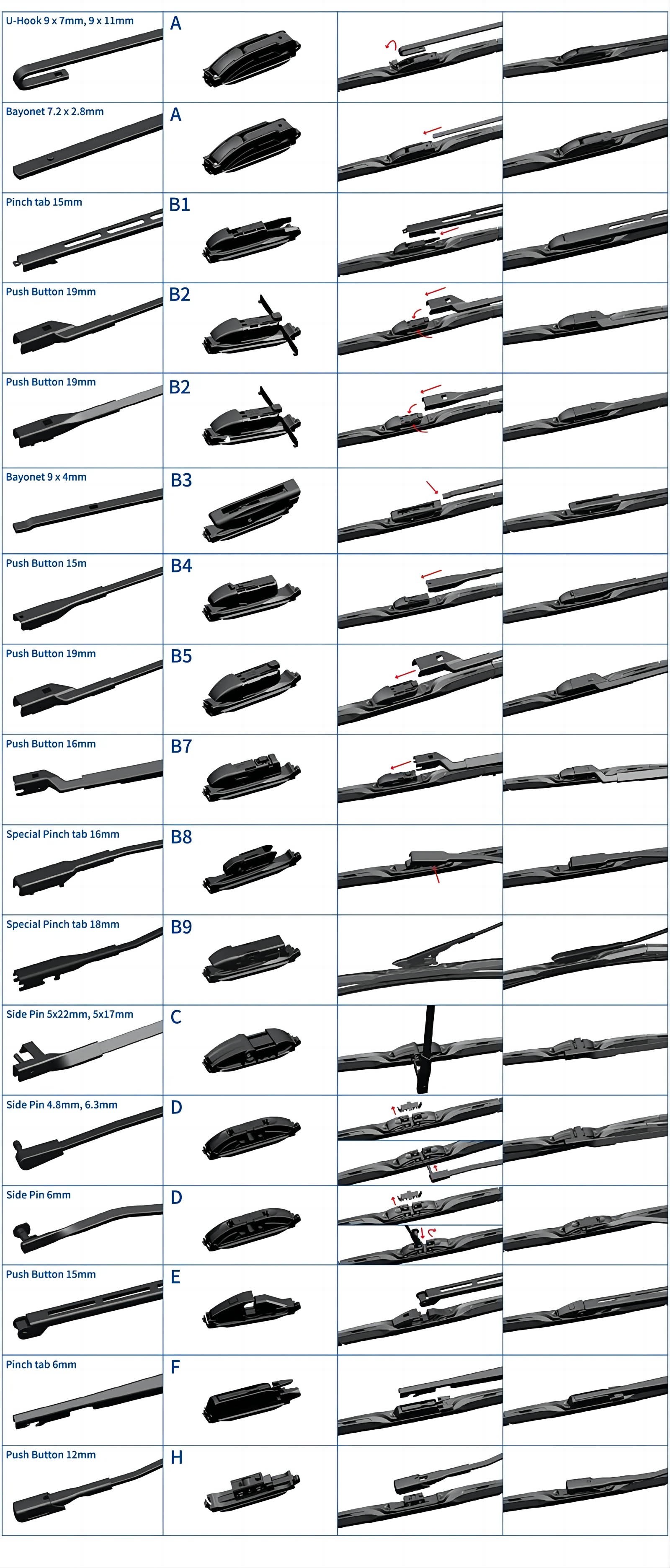 wiper blades wiper blades