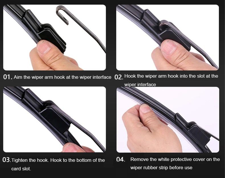 Universal Wiper Blades fit for Universal Wiper Blades fit for