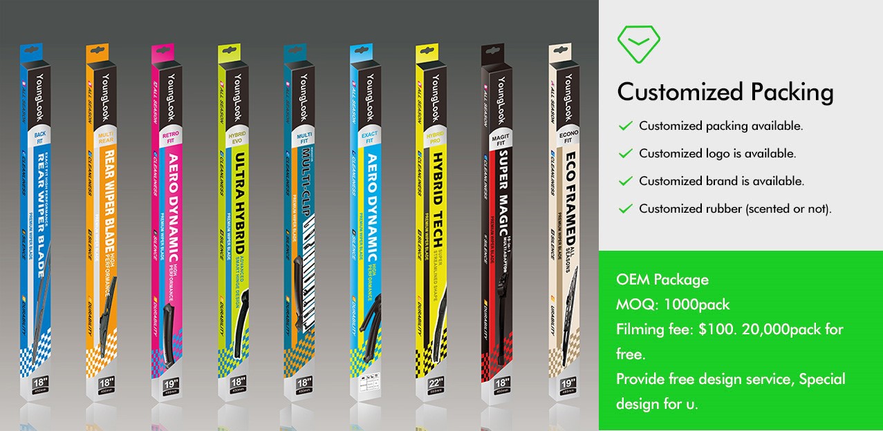 younglook wiper blade packing younglook wiper blade packing