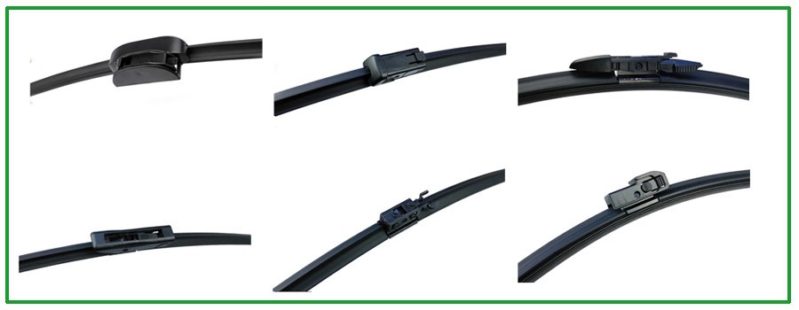 Flat type front wiper blades Flat type front wiper blades