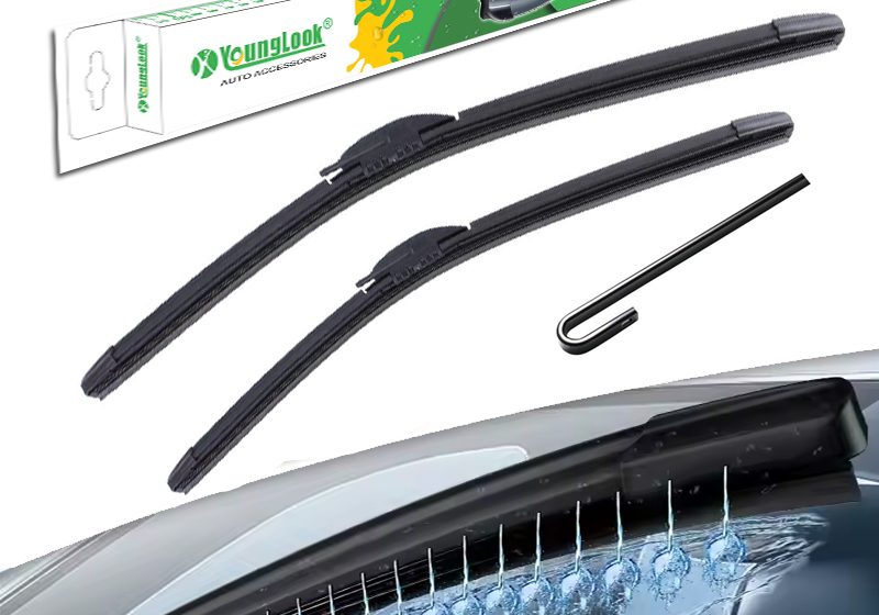 Water Spray Boneless Windshield Wiper